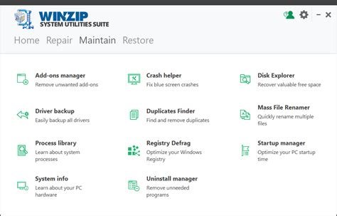 WinZip Registry Optimizer 4.22.2.22